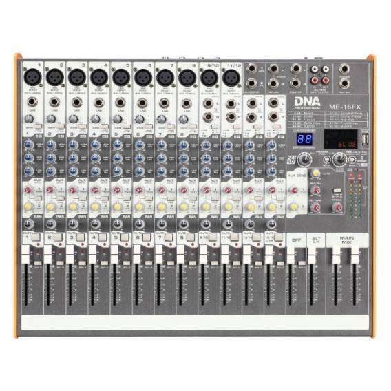 Obrázok pre DNA ME-16FX audio mixer 16 channels USB Bluetooth
