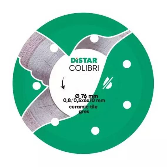 Obrázok pre DISTAR COLIBRI DIAMOND BLADE 75 x 0.8 x 6 x 10H