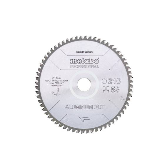 Obrázok pre Metabo 628447000 pilový kotouč 25,4 cm 1 kusů