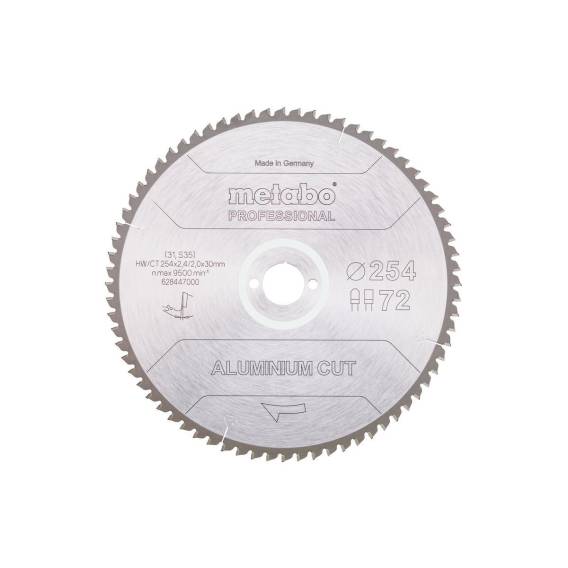 Obrázok pre Metabo 628447000 pilový kotouč 25,4 cm 1 kusů