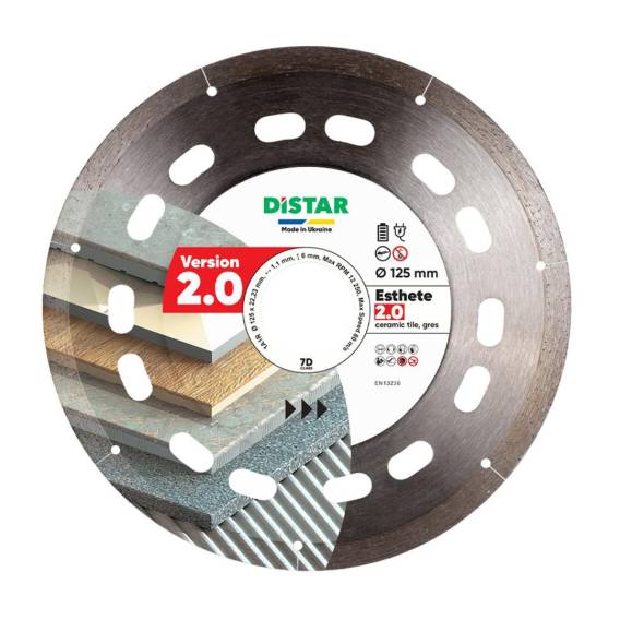 Obrázok pre DISTAR DIAMOND BLADE ESTHETE 2.0 125 x 1.1 x 6 x 22.23mm