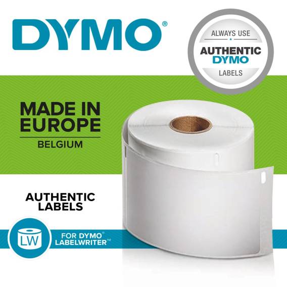 Obrázok pre DYMO LW multifunkční štítky, bílý papír, 57x32mm