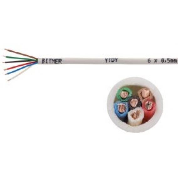 Obrázok pre ALARM CABLE BITNER YTDY 6X0.5 - 100M