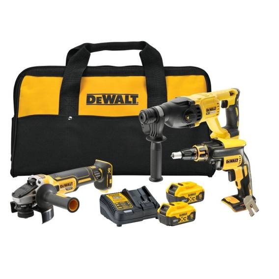Obrázok pre SADA KOMBINOVANÉHO ELEKTRICKÉHO NÁŘADÍ DEWALT XR DCK304P2 18V