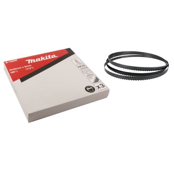 Obrázok pre Makita B-16689 nůž do pásové pily 6 2240 mm 3 kusů