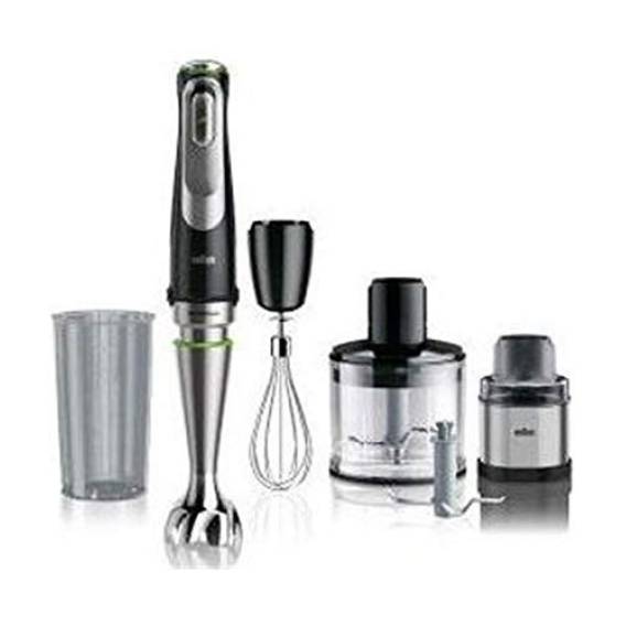 Obrázok pre Braun MultiQuick 9 MQ9138XI mixér 0,6 l Ponorný mixér 1200 W Černá, Nerezová ocel