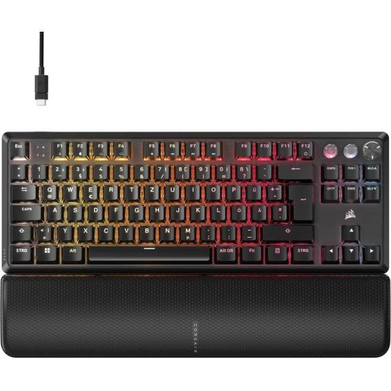 Obrázok pre Corsair K70 PRO TKL klávesnice Hraní USB QWERTZ Německý Černá