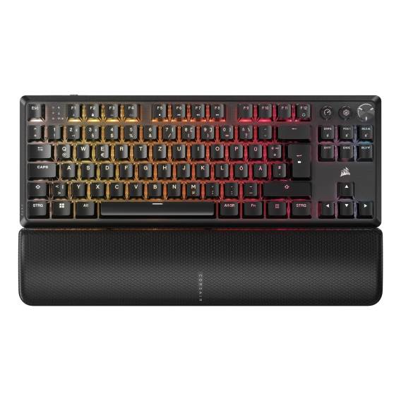 Obrázok pre Corsair K70 CORE TKL klávesnice Hraní USB + RF Wireless + Bluetooth QWERTZ Německý Černá