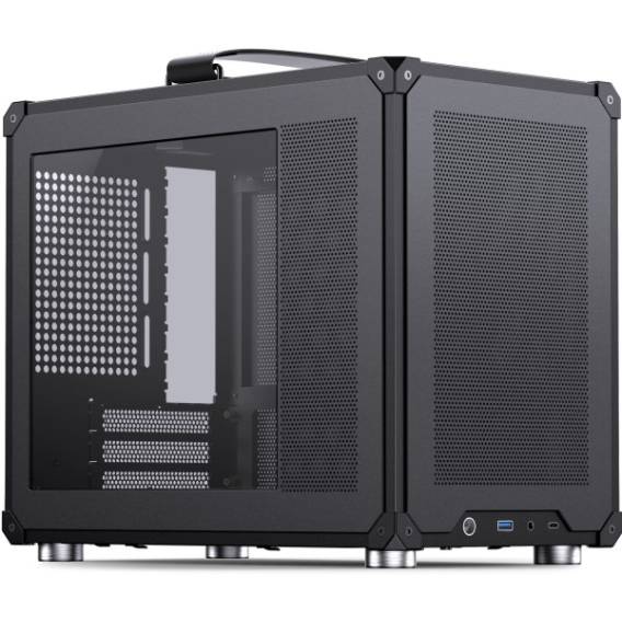 Obrázok pre Jonsbo C6 MAX PC Case, Mini Case, Micro-ATX, Tempered Glass - black