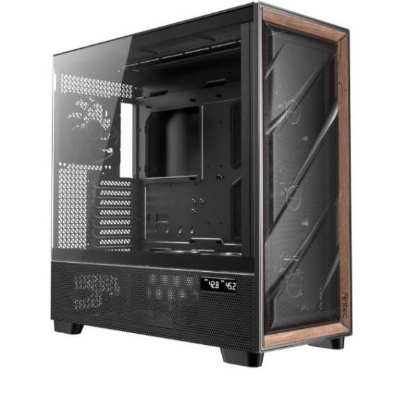 Obrázok pre Antec FLUX PRO EUV Full Tower Černá, Dřevo