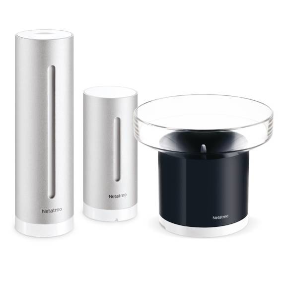 Obrázok pre Netatmo NBU-NWS-NRG-EU digitální meteorologická stanice Stříbrná Baterie Wi-Fi