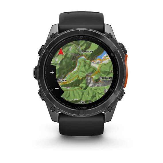 Obrázok pre Garmin Fenix 8 3,56 cm (1.4") AMOLED 51 mm Digitální 454 x 454 px Dotyková obrazovka Šedá Wi-Fi GPS
