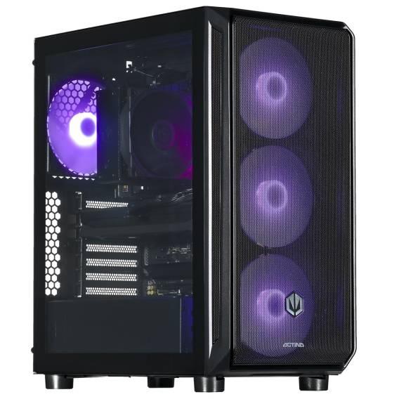 Obrázok pre Actina 5901443414605 PC AMD Ryzen™ 7 7700 32 GB DDR5-SDRAM 2 TB SSD NVIDIA GeForce RTX 5070 Ti Midi Tower Černá