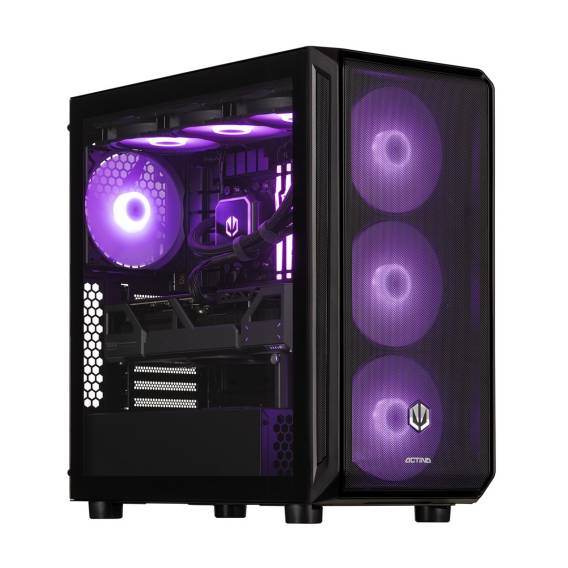 Obrázok pre Actina 5901443415220 PC Intel Core Ultra 9 285K 64 GB DDR5-SDRAM 2 TB SSD NVIDIA GeForce RTX 5090 Midi Tower Černá