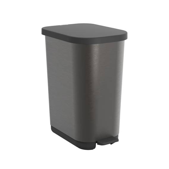 Obrázok pre ROTHO Ribo Graphite - odpadkový koš s pedálem – 35l