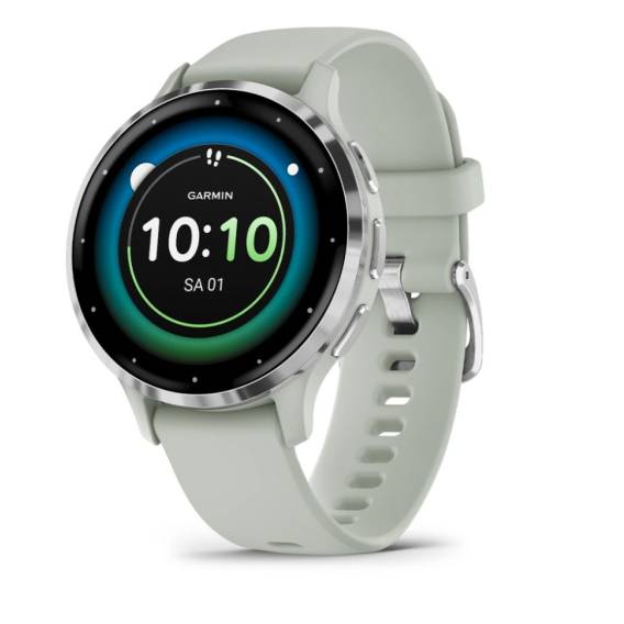 Obrázok pre Garmin Venu 3S 3,05 cm (1.2") AMOLED 41 mm Digitální 390 x 390 px Dotyková obrazovka Šedá, Stříbrná Wi-Fi GPS