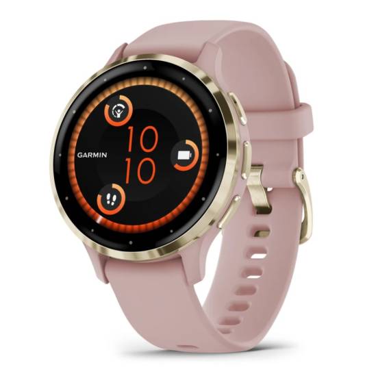 Obrázok pre Garmin Venu 3S 3,05 cm (1.2") AMOLED 41 mm Digitální 390 x 390 px Dotyková obrazovka Zlato, Růže Wi-Fi GPS