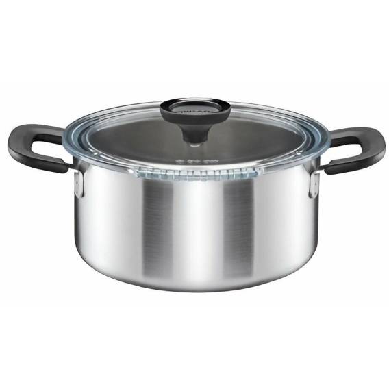 Obrázok pre Pot 3L stainless steel with lid Functional