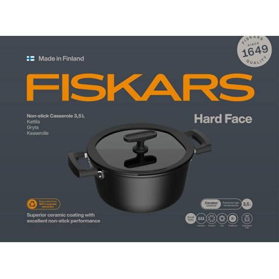 Obrázok pre Pot 3.5L non-stick coating with lid Hard Face