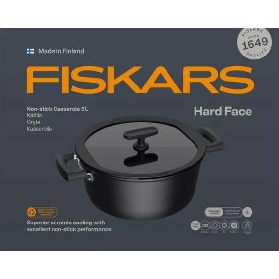 Obrázok pre Pot 5L with non-stick coating and lid Hard Face