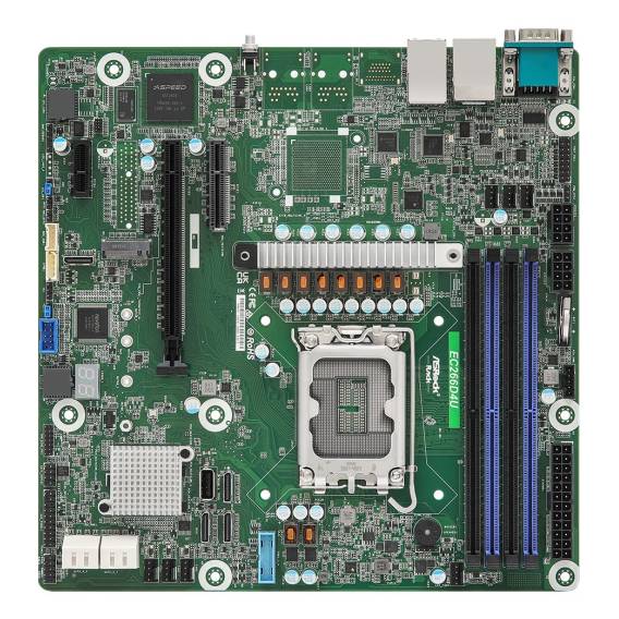Obrázok pre Asrock EC266D4U základní deska Intel C266 LGA 1700 Micro ATX