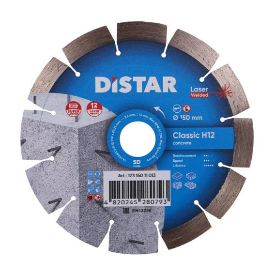 Obrázok pre DISTAR DIAMOND BLADE CLASSIC H12 150 x 2,2/1,3 x 22,23mm