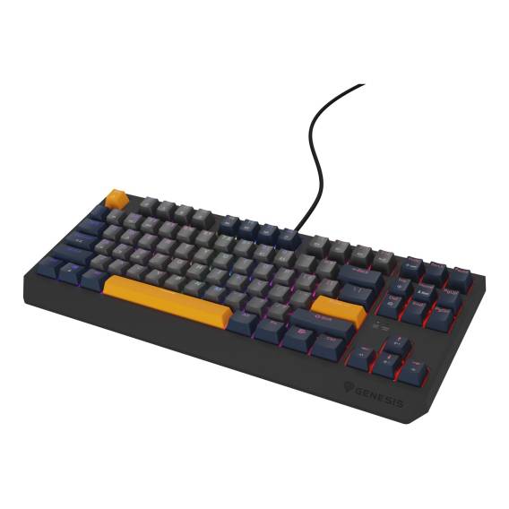 Obrázok pre GENESIS Thor 230 TKL klávesnice Hraní USB QWERTY Anglický Modrá