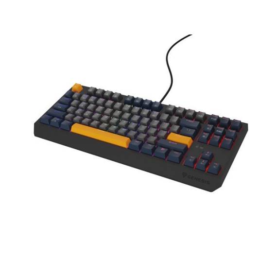 Obrázok pre GENESIS Thor 230 TKL klávesnice Hraní USB QWERTY Anglický Modrá