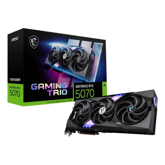 Obrázok pre MSI GAMING GeForce RTX 5070 12G TRIO OC NVIDIA 12 GB GDDR7