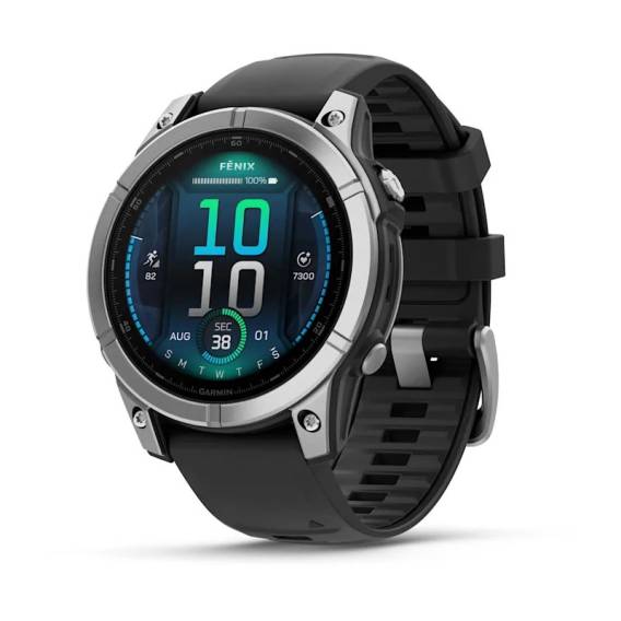 Obrázok pre Garmin Fenix E 3,3 cm (1.3") AMOLED 47 mm Digitální 416 × 416 px Dotyková obrazovka Nerezová ocel Wi-Fi GPS