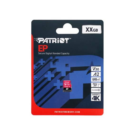 Obrázok pre Patriot Memory EP A2 Flash paměť 512 GB MicroSDXC V30 U3 třídy 10 (PEF512GEP32MCX)