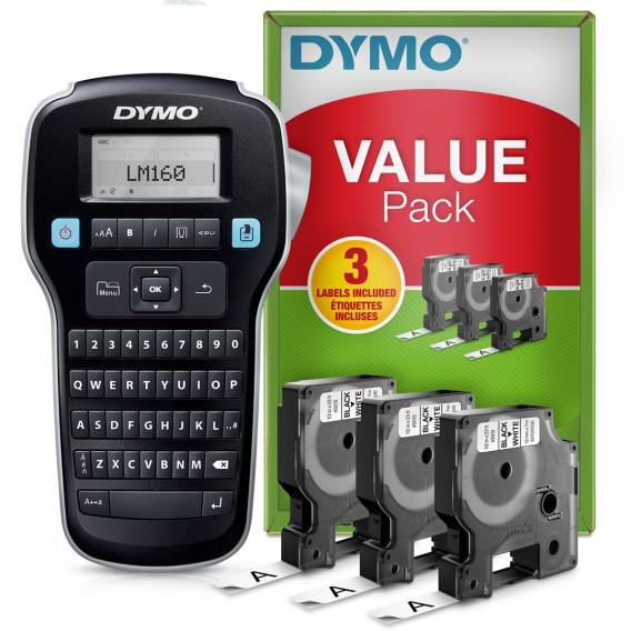 Obrázok pre DYMO LabelManager DY LM 160 tiskárna štítků Termotiskárna 180 x 180 DPI 12 mm/s D1 QWERTY