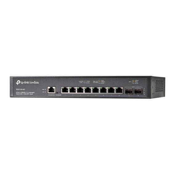 Obrázok pre TP-Link Omada SG3210X-M2 síťový přepínač Řízený L2+ 2.5G Ethernet (100/1000/2500) 1U Černá