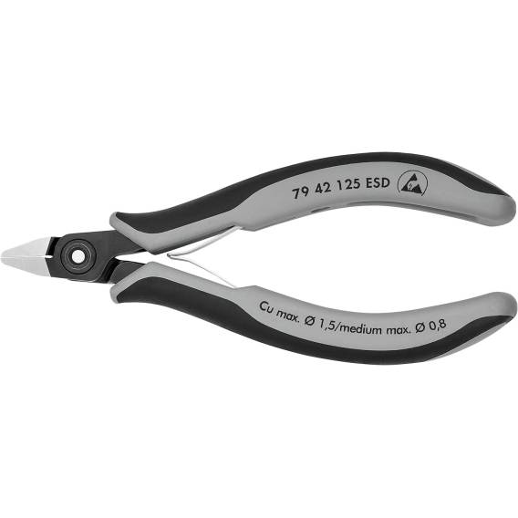 Obrázok pre Precision side-cutting electronics pliers Knipex