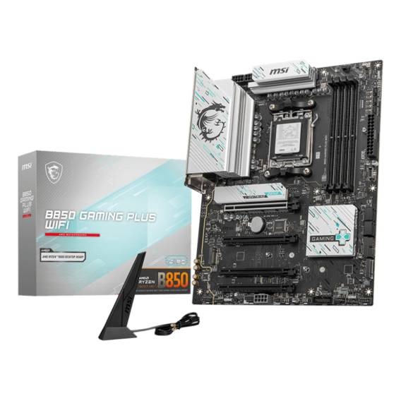 Obrázok pre MSI B850 GAMING PLUS WIFI základní deska AMD B850 Zásuvka AM5 ATX