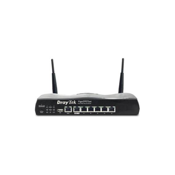Obrázok pre DrayTek Vigor 2927Lac bezdrátový router Gigabit Ethernet Dvoupásmový (2,4 GHz / 5 GHz) 4G Černá