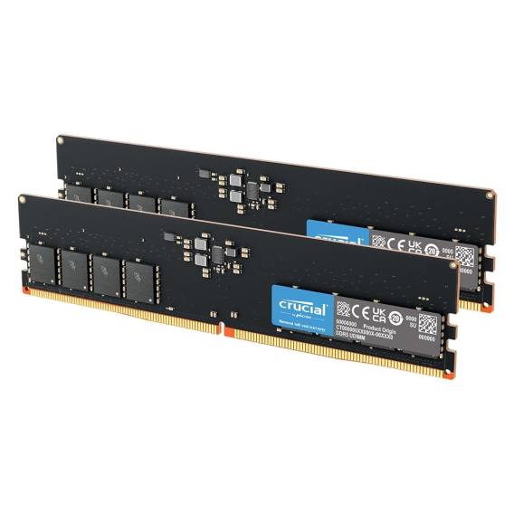Obrázok pre Crucial CT2K16G56C46U5 paměťový modul 32 GB 2 x 16 GB DDR5 5600 MHz ECC