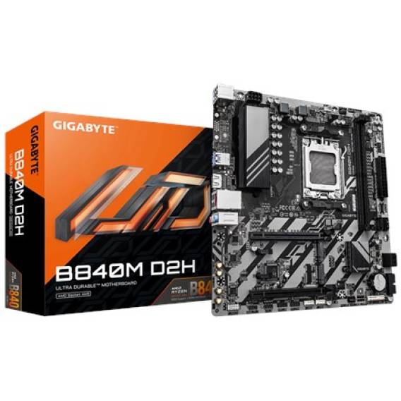Obrázok pre GIGABYTE B840M D2H základní deska AMD B840 Zásuvka AM5 Micro ATX