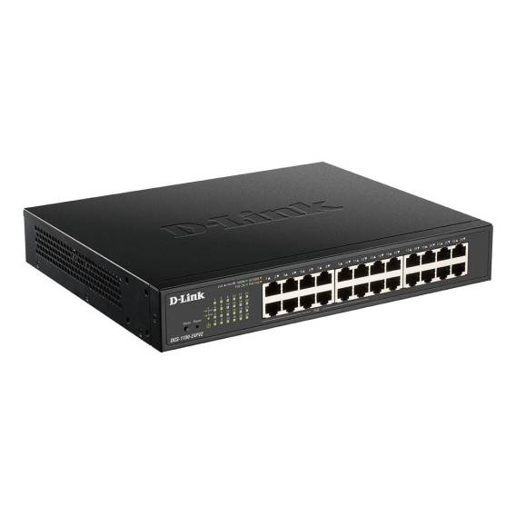 Obrázok pre D-Link DGS-1100-24PV2 Řízený L2 Gigabit Ethernet (10/100/1000) Podpora napájení po Ethernetu (PoE) Černá