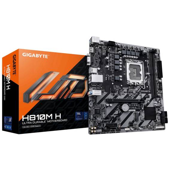 Obrázok pre GIGABYTE H810M H základní deska Intel H810 LGA 1851 (Socket V1) Micro ATX