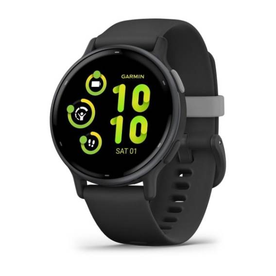 Obrázok pre Garmin Vivoactive 5 3,05 cm (1.2") AMOLED 42 mm Digitální 390 x 390 px Dotyková obrazovka Černá Wi-Fi GPS