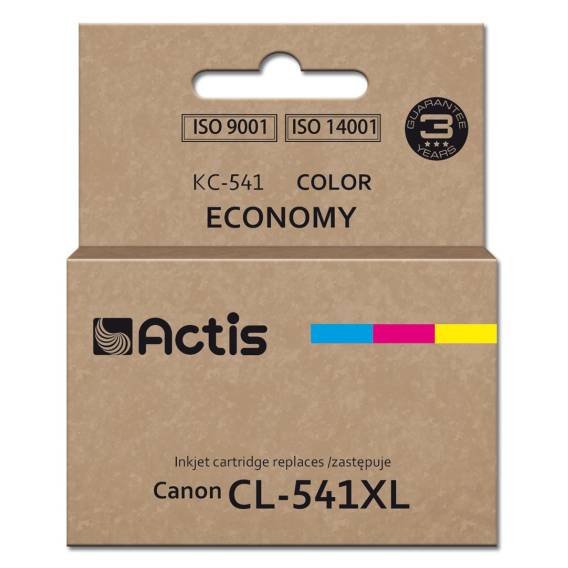 Obrázok pre Actis Inkoust KC-541 pro tiskárnu Canon (náhrada za CL-541XL) Supreme, 18 ml, modrá, žlutá, červená