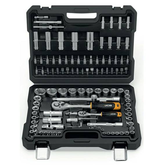Obrázok pre JCB WRENCH SET 108pcs. 1/2" 1/4"
