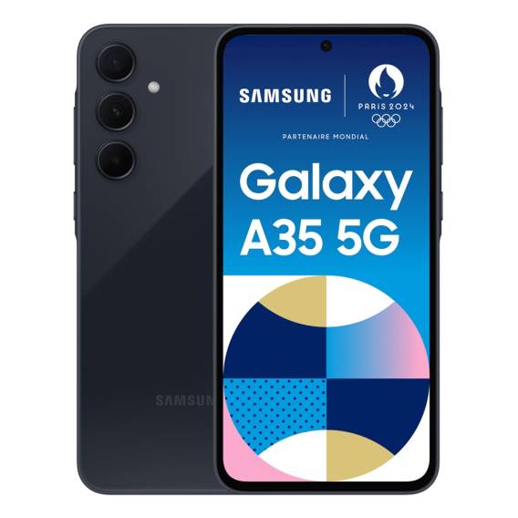 Obrázok pre Samsung Galaxy A35 5G 16,8 cm (6.6") Hybridní Dual SIM Android 14 USB typu C 6 GB 128 GB 5000 mAh Námořnická modrá