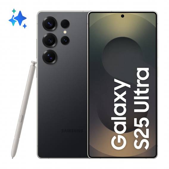 Obrázok pre Samsung Galaxy S25 Ultra 17,5 cm (6.9") Dual SIM Android 15 5G USB typu C 12 GB 256 GB 5000 mAh Černá, Titanová