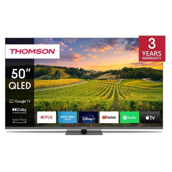 Obrázok pre Thomson 50QG5C14 televizor 127 cm (50") 4K Ultra HD Smart TV Wi-Fi Šedá