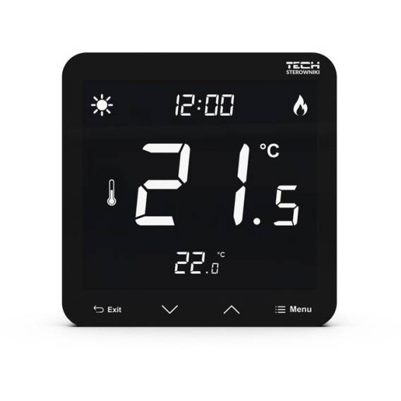 Obrázok pre Wired dual thermostat ST-297z v3 black