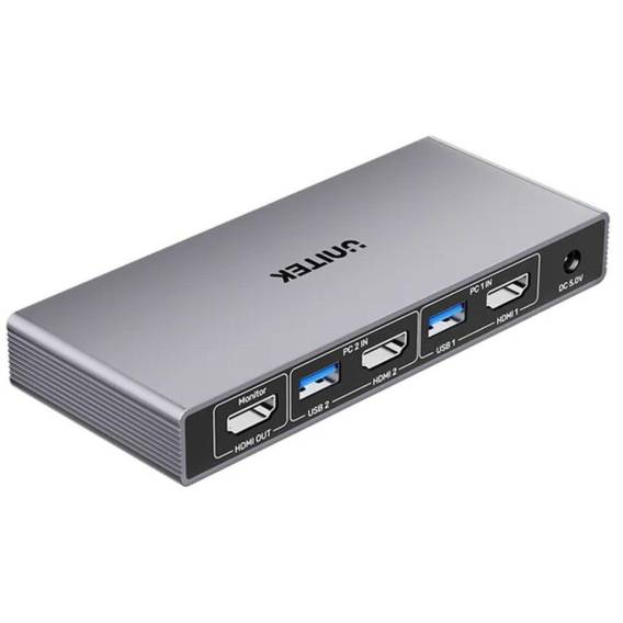 Obrázok pre Unitek KVM Switch 4K@60Hz USB 3.0 HDMI