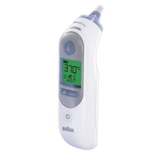Obrázok pre Braun ThermoScan 7 Dálkové snímání Bílá Ucho