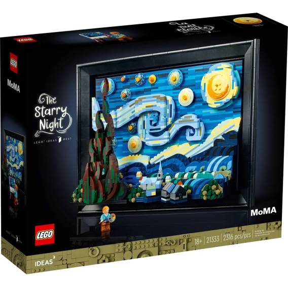 Obrázok pre LEGO IDEAS 21333 HVĚZDNÁ NOC - VINCENT VAN GOGH